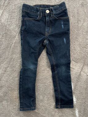 Unk Dark Blue Skinny Men's Jeans